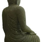 Estátua Buda Grande Escultura Pedra Vulcânica Hijau 100cm