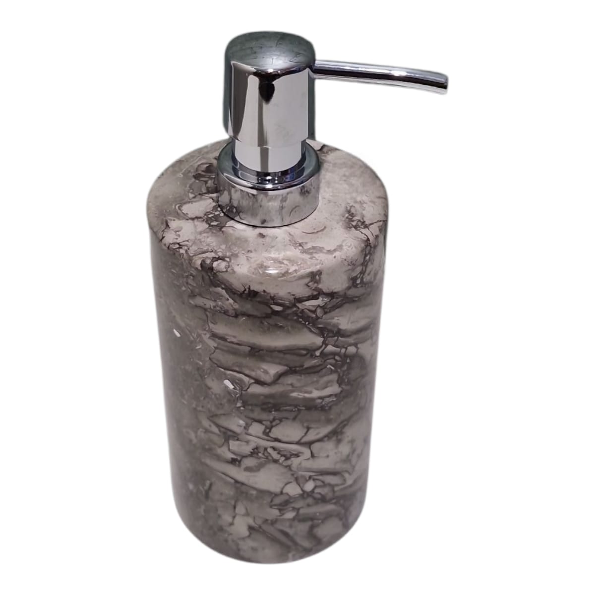 Kit Banheiro Lavabo Dispenser Saboneteira Mármore Vulcânico
