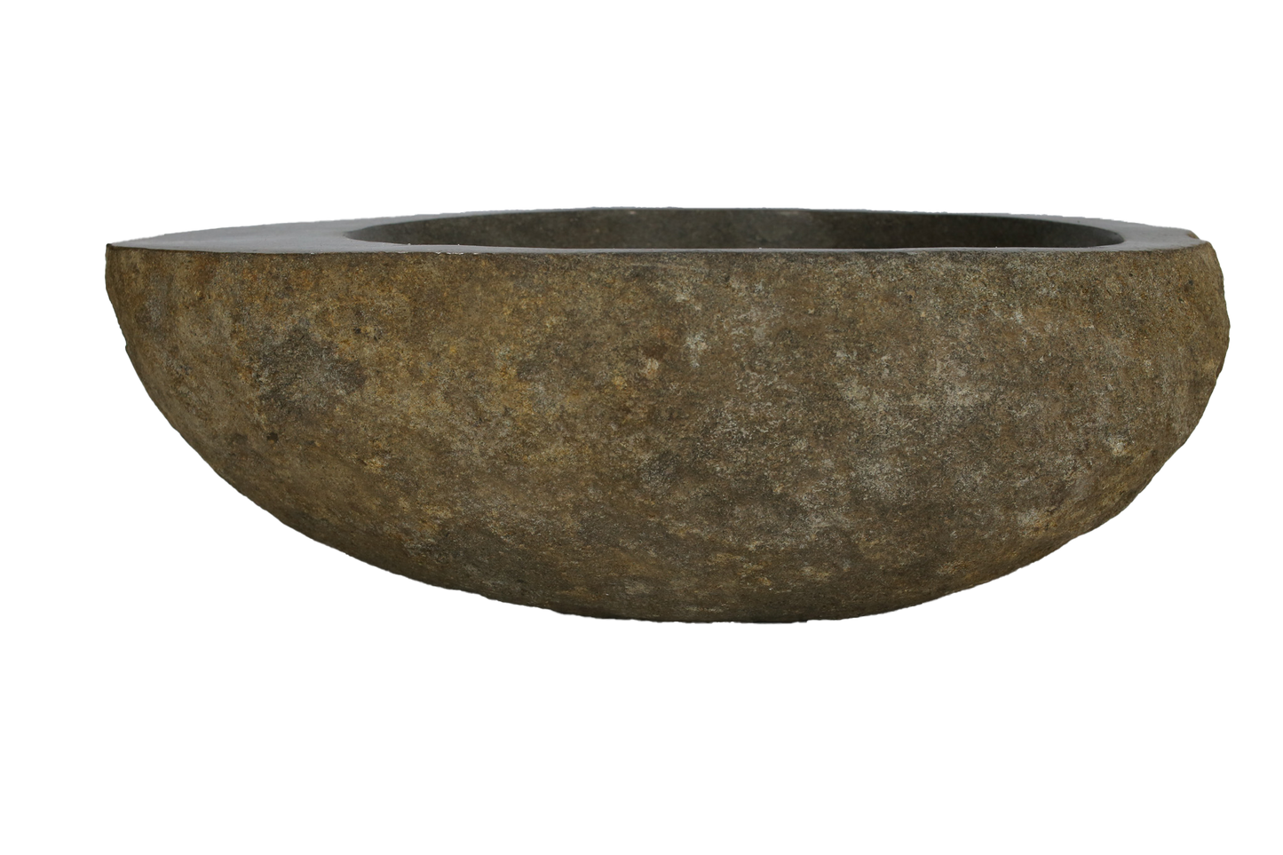 Cuba Lavabo Banheiro Pedra Natural Rústica Riverstone