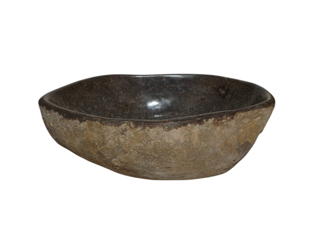 Cuba Lavabo Banheiro Riverstone Pedra Natural Importada