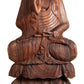Estátua Buda Decorativo Madeira 100cm