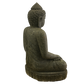 Estátua Buda Grande Escultura Pedra Vulcânica Hijau 86cm