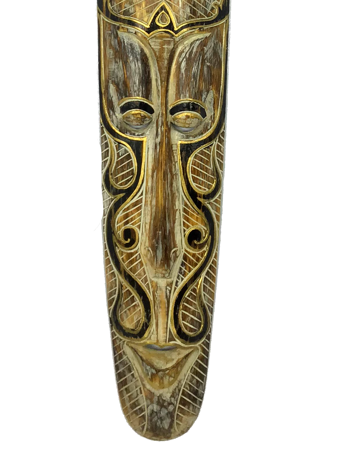 Máscara Carranca Peixe Decorativo Bali 100cm