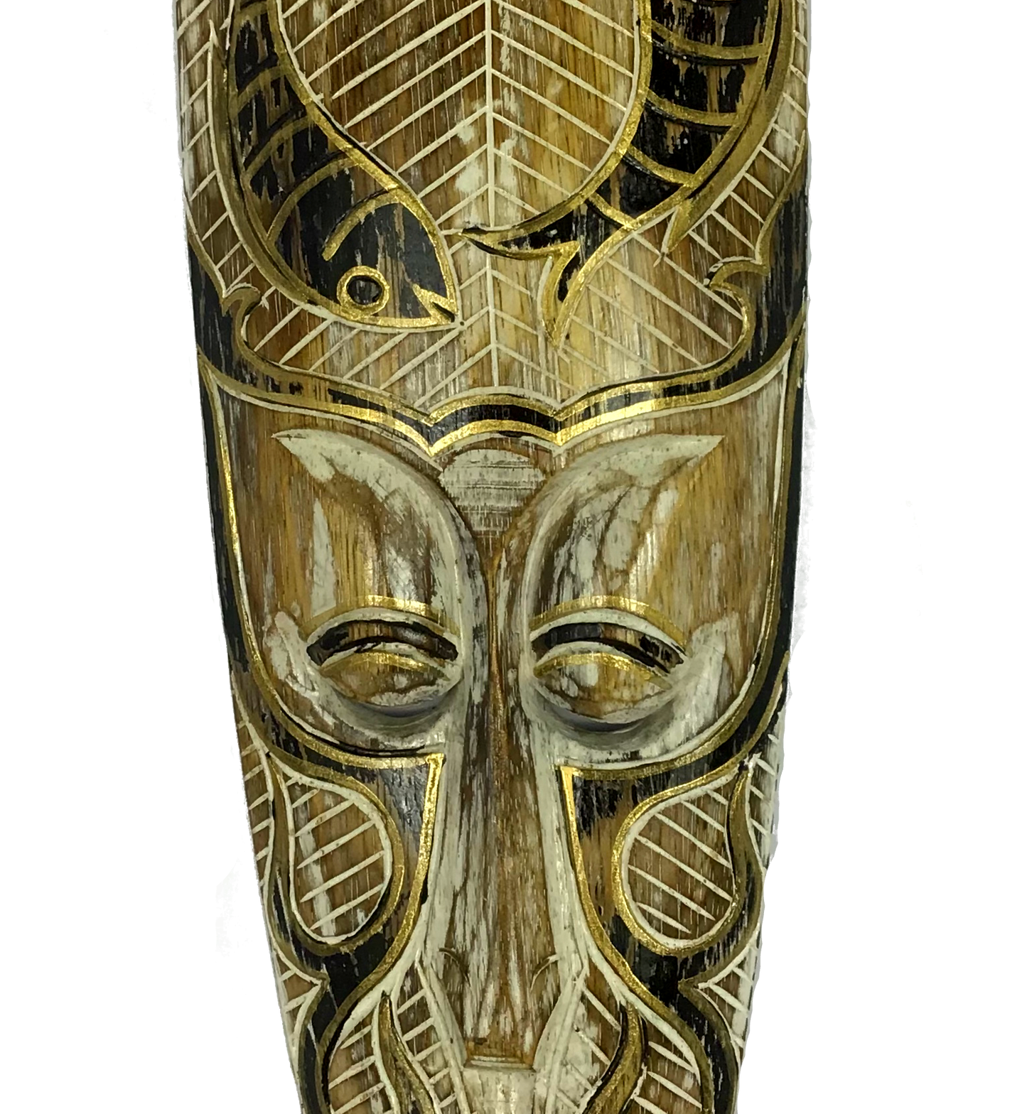 Máscara Carranca de Parede Peixe 50cm