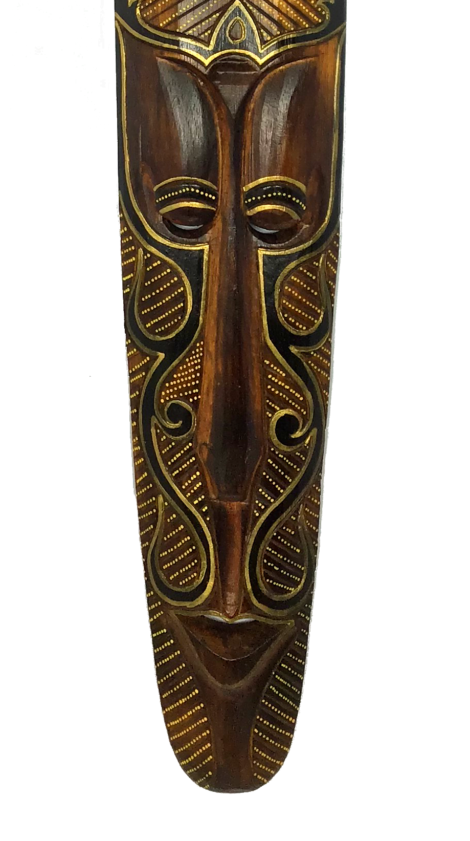 Máscara Carranca Elefante Madeira Bali 100cm