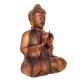 Escultura Buda Decorativo Madeira 40cm