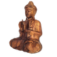 Escultura Buda Decorativo Madeira 40cm