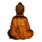 Buda Decorativo Escultura Madeira Decoração Estátua - 63cm Marrom