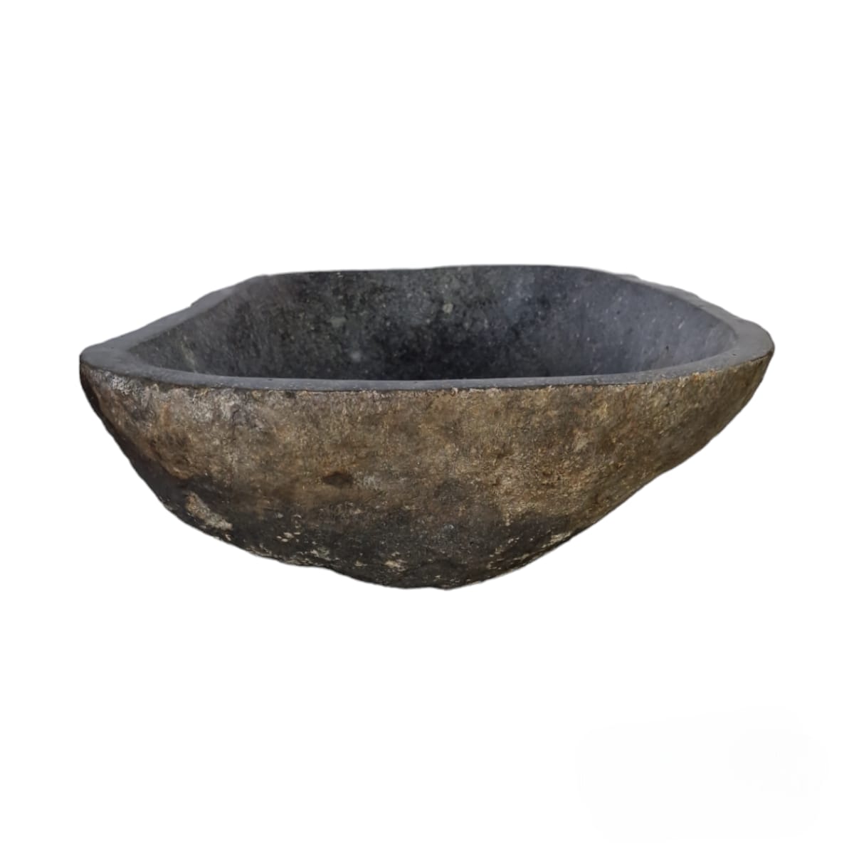 Cuba Lavabo Banheiro Pedra Natural River Stone Rústica #RS010