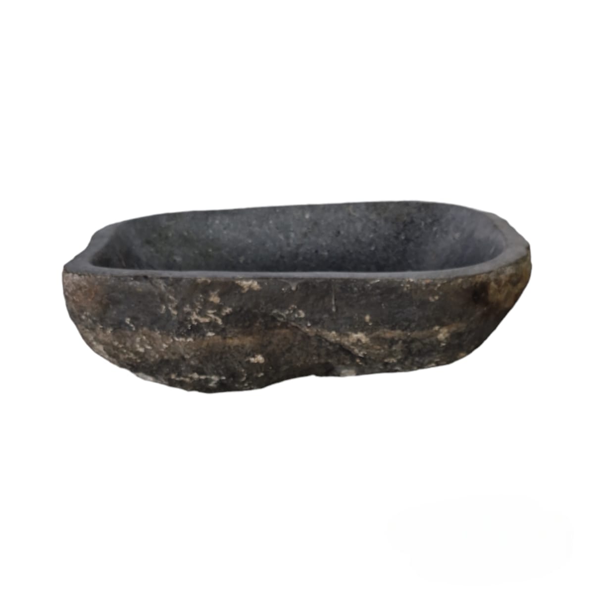 Cuba Lavabo Banheiro Pedra Natural River Stone Rústica #RS010