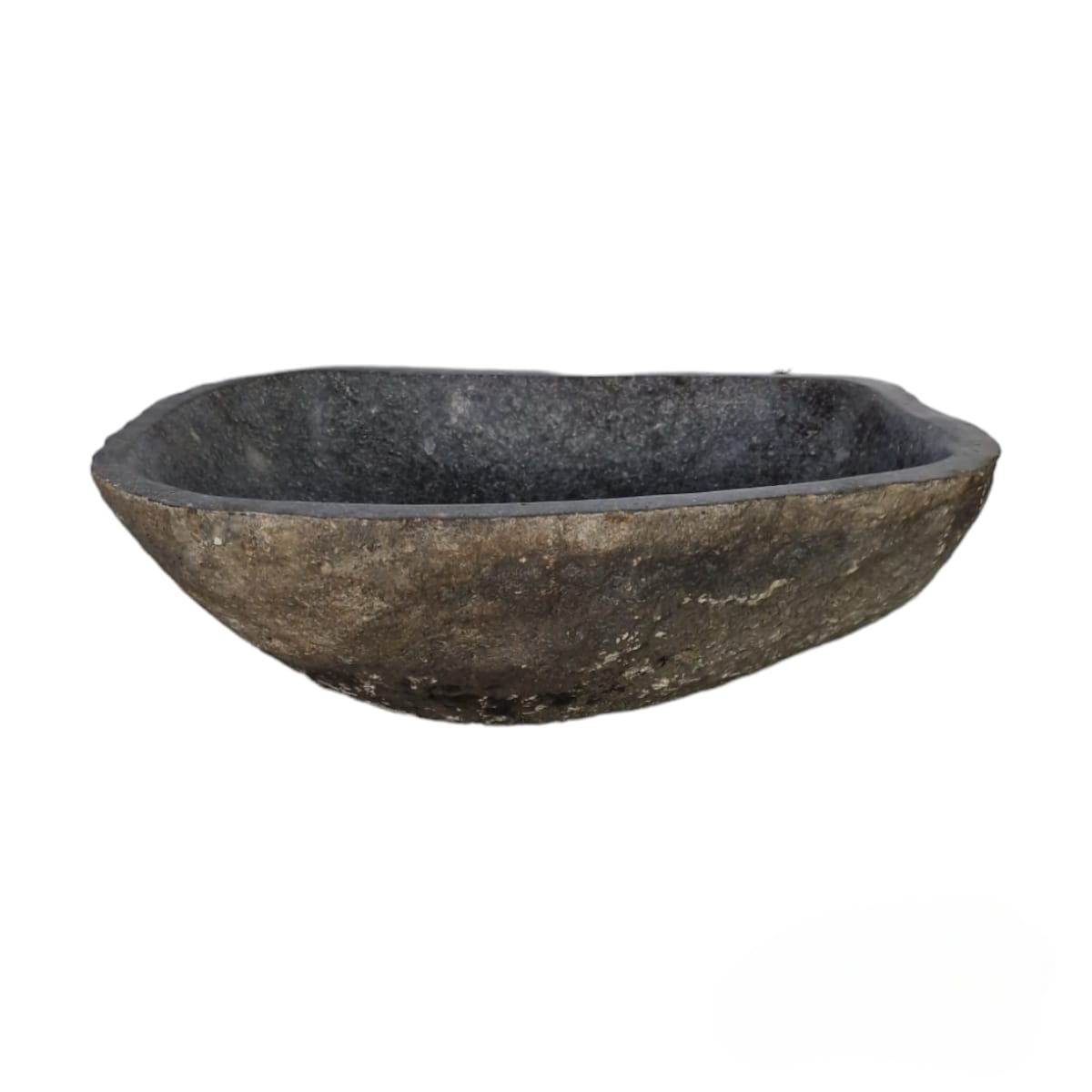 Cuba Lavabo Banheiro Pedra Natural River Stone Rústica #RS010