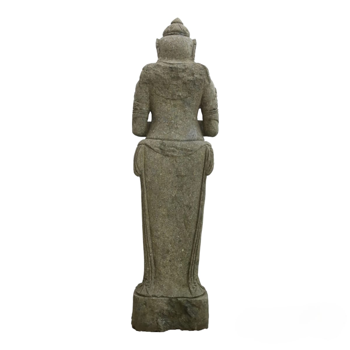 Estátua Dewi Sri Pedra Vulcânica Hijau Natural 127cm