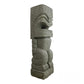 Totem Tiki Pedra Hijau Carranca Pedra Vulcânica Bali 100cm