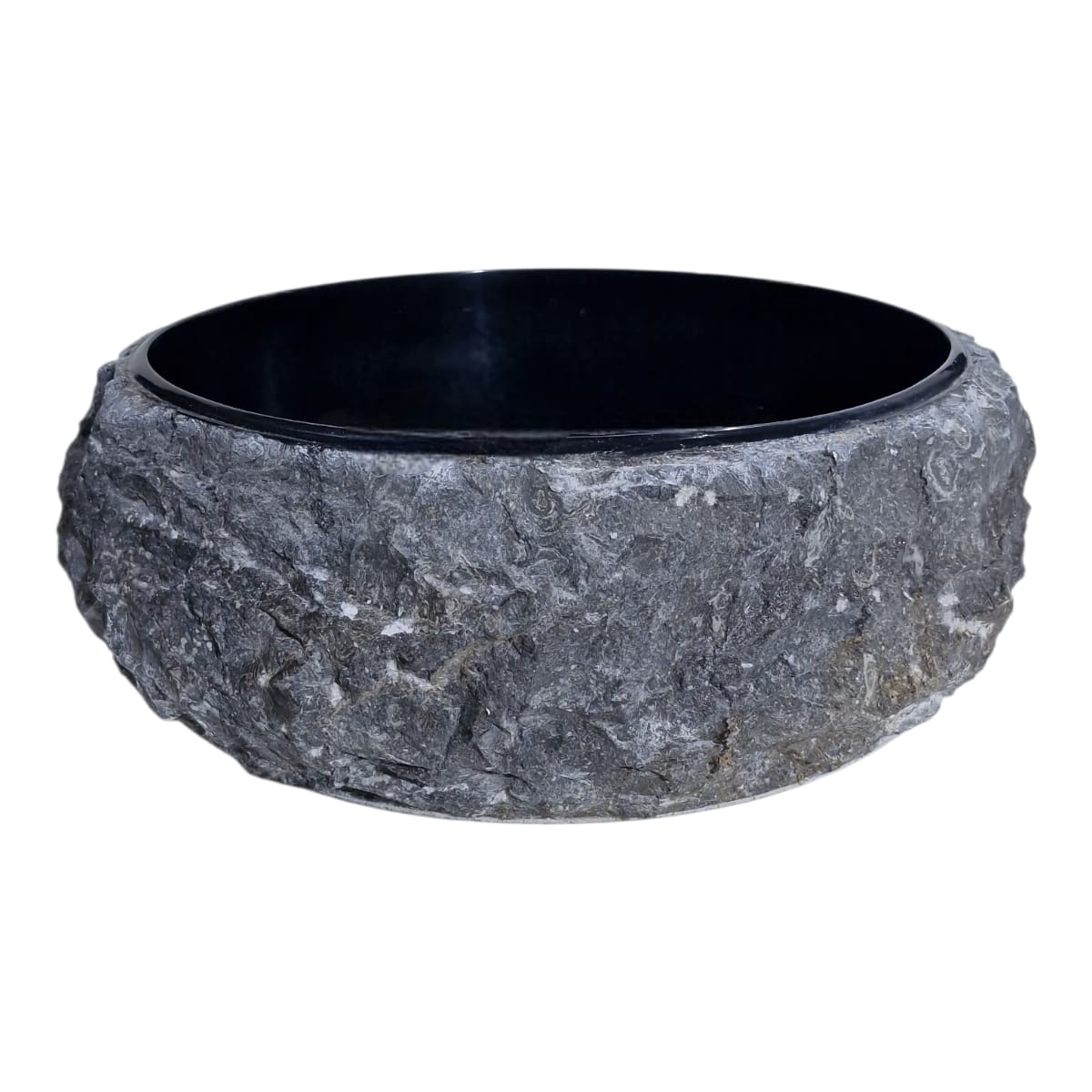 Cuba Pedra Natural Mármore Rústica Importada Indonésia BLACK SDM