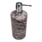 Kit Banheiro Lavabo Dispenser Saboneteira Mármore Vulcânico