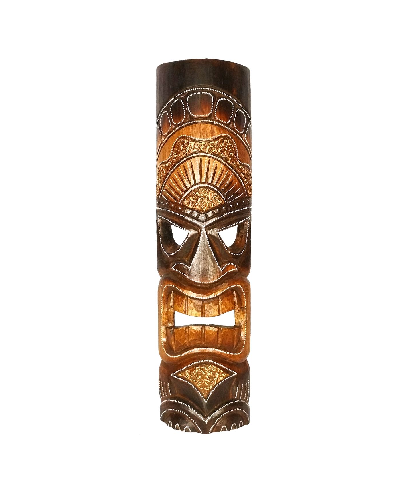 Máscara de Ciño Decorativa de Pared Madera 50cm