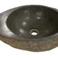 Cuba Lavabo Banheiro Pedra Natural Rústica Riverstone