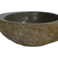 Cuba Lavabo Banheiro Pedra Natural Rústica Riverstone
