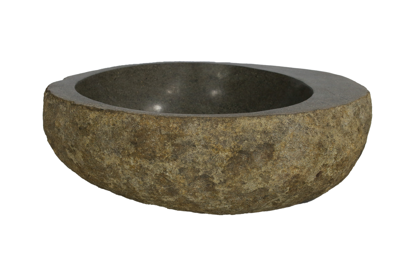 Cuba Lavabo Banheiro Pedra Natural Rústica Riverstone