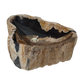 Cuba Sobrepor Apoio Pedra Natural Madeira Petrificada
