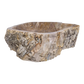 Cuba Apoio Sobrepor Pedra Natural Madeira Petrificada