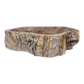 Cuba Apoio Sobrepor Pedra Natural Madeira Petrificada