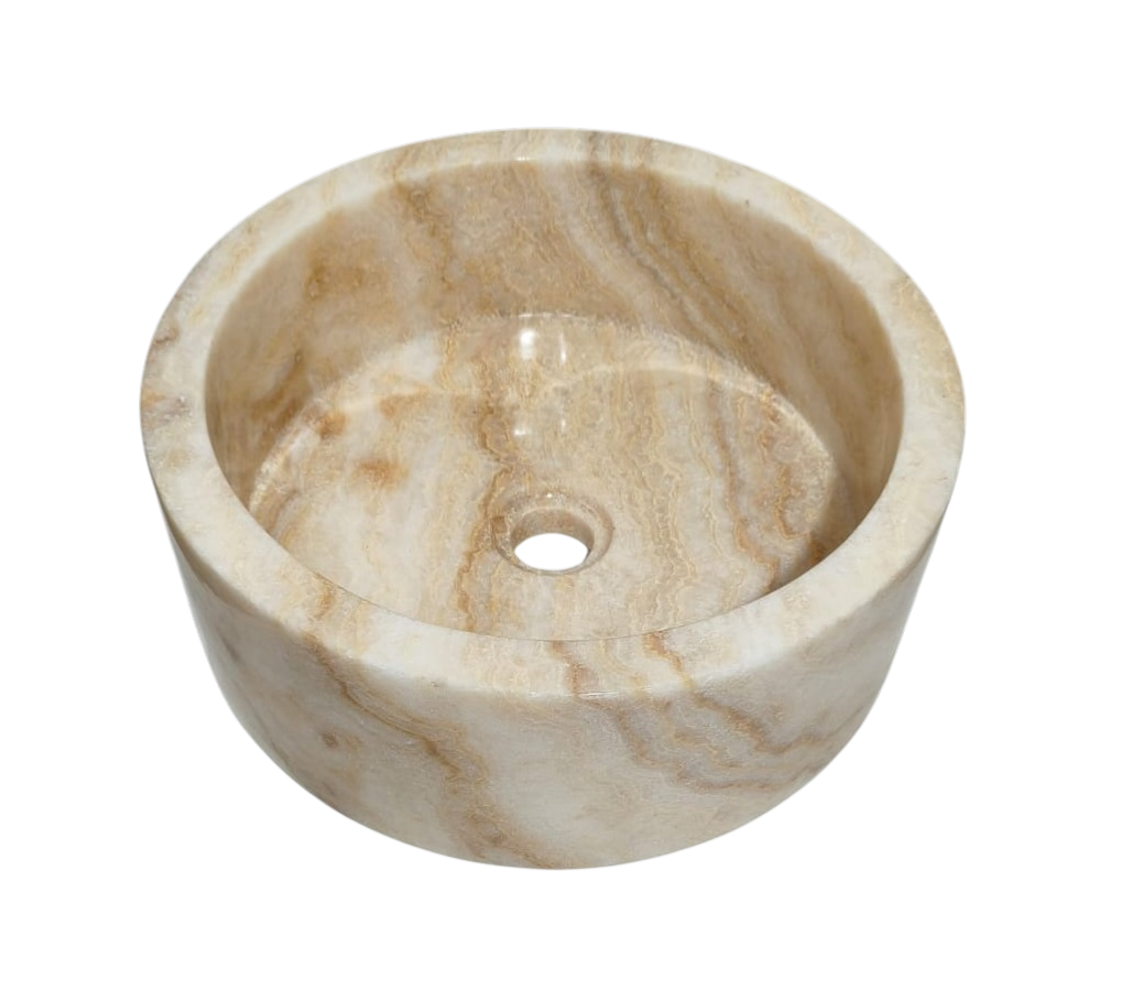 Cuba Pedra Vulcânica Rústica Natural Ônix Bowl