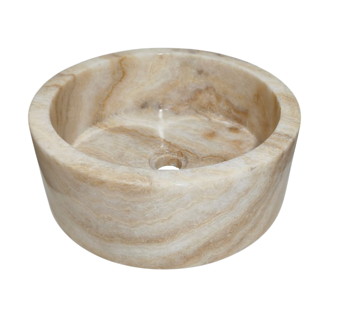 Cuba Pedra Vulcânica Rústica Natural Ônix Bowl