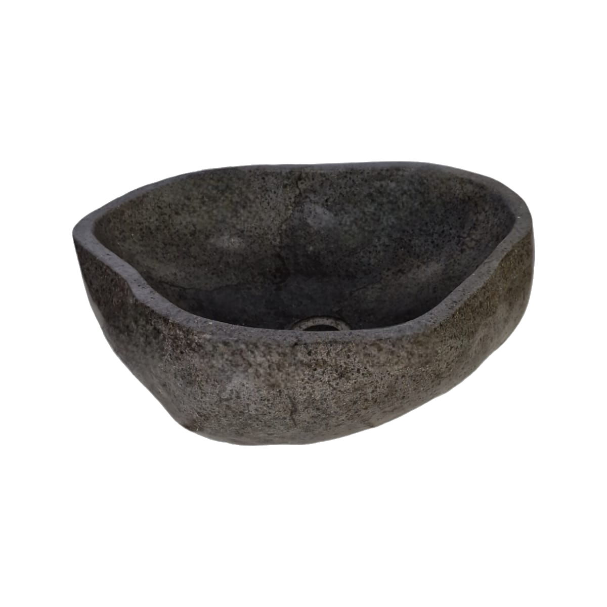 Cuba Lavabo Banheiro Pedra Natural River Stone Rústica