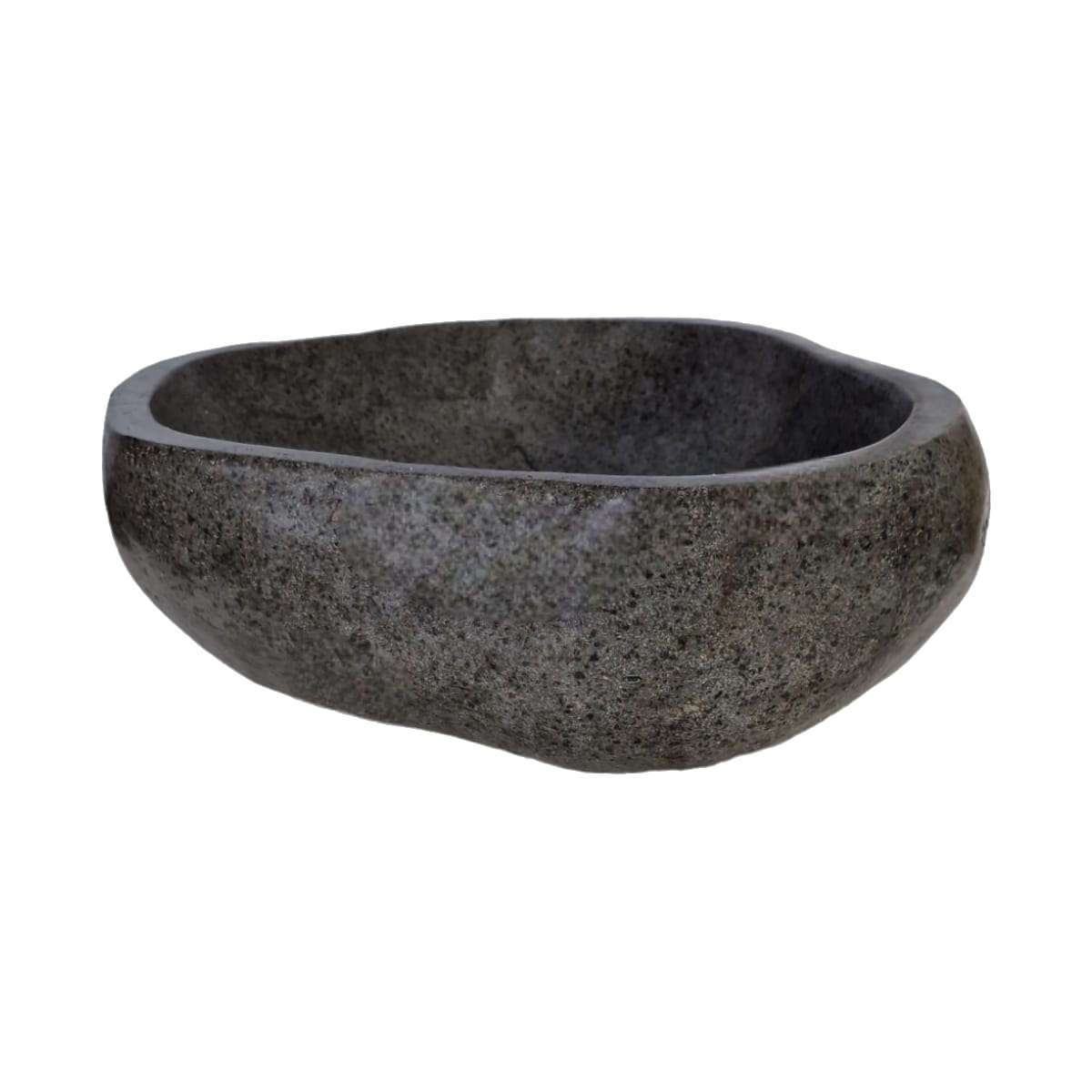 Cuba Lavabo Banheiro Pedra Natural River Stone Rústica