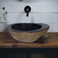 Cuba Pedra Natural River Stone Grey Importada Indonésia Bowl #262