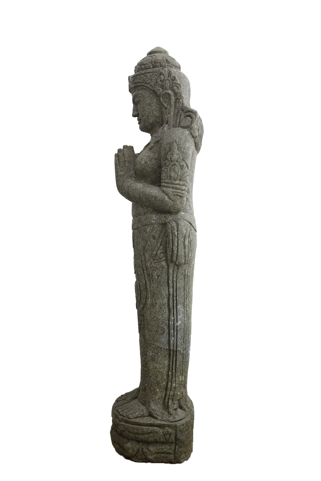 Estatua de Piedra Hijau Dewi Sri Escultura Decoración Bali 120 cm 