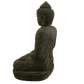 Estatua de Buda Grande Escultura Piedra Volcánica Hijau 86cm