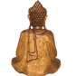 Estátua Buda Decorativo Madeira 30cm
