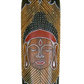 Máscara decorativa de Buda con ceño fruncido de Bali 100 cm