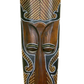 Máscara decorativa de Buda con ceño fruncido de Bali 100 cm