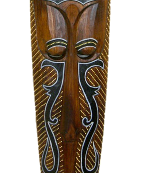 Máscara de Ciño Decorativa Madera 100cm