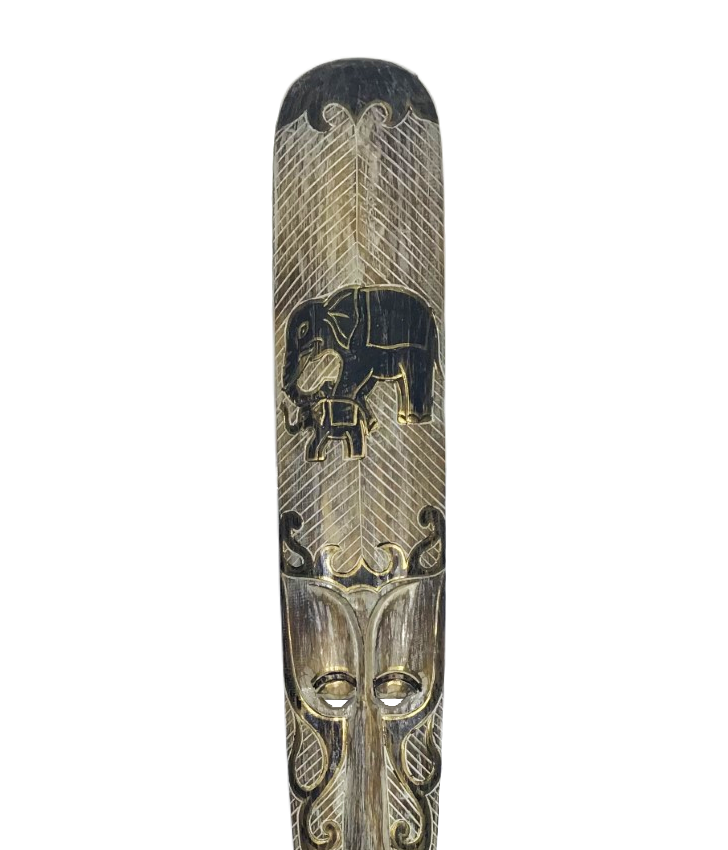 Máscara de Elefante de Madera de Bali 100cm