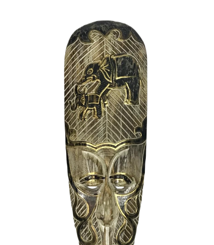 Máscara Carranca de Parede Elefante 50cm