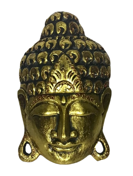 Mascarilla Buda Pared 30cm 