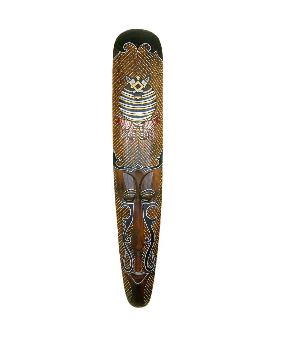 Máscara de Ciño Decorativa Madera 100cm