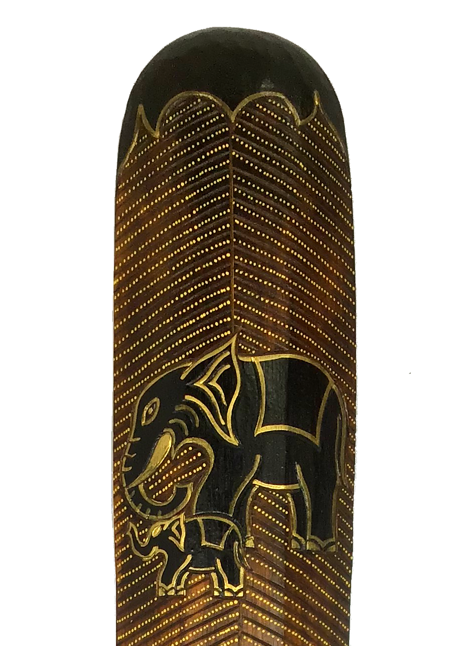 Máscara de Elefante de Madera de Bali 100cm