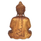 Estátua Buda Decorativo Madeira 60cm