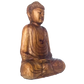 Estátua Buda Decorativo Madeira 60cm
