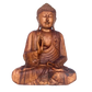 Estátua Buda Decorativo Madeira 60cm