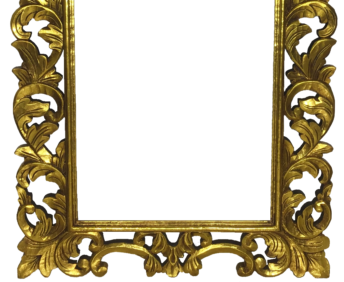 Marco de espejo tallado 140cm x 80cm 