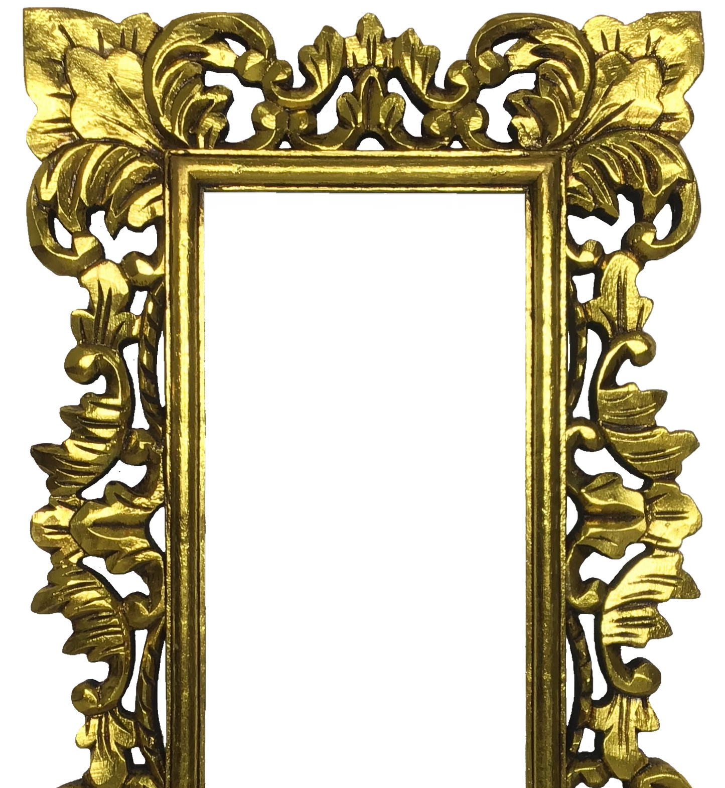 Marco de espejo tallado 60cm x 40cm 